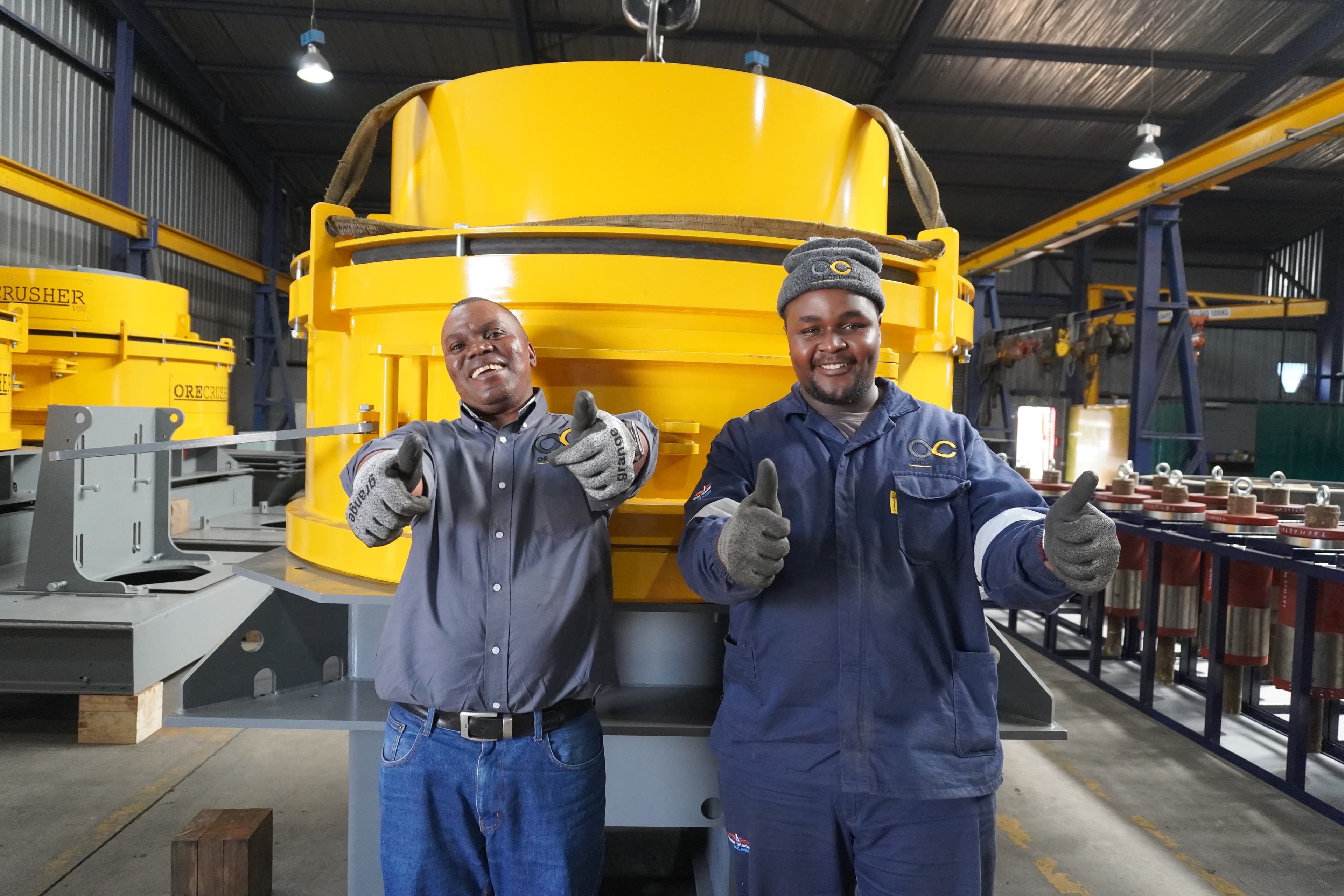 Orecrusher engineering and manufacturing facility