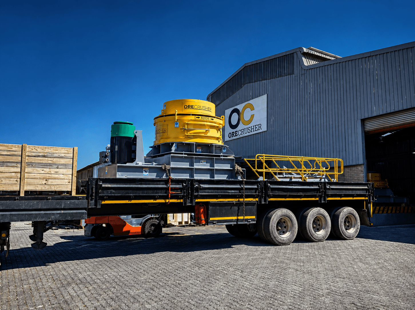 Orecrusher VSI crusher ready for delivery