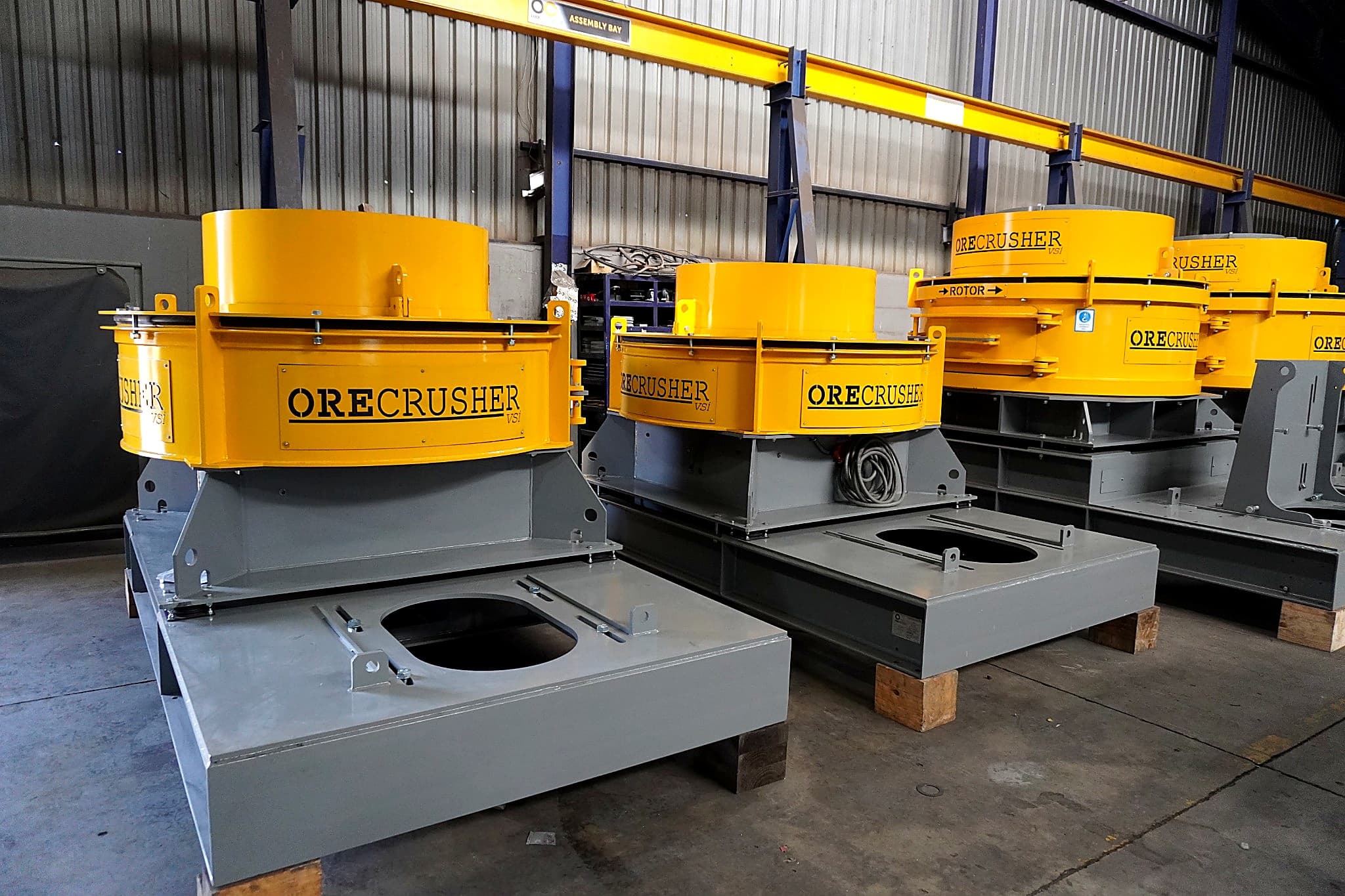 Orecrusher VSI crushers product range